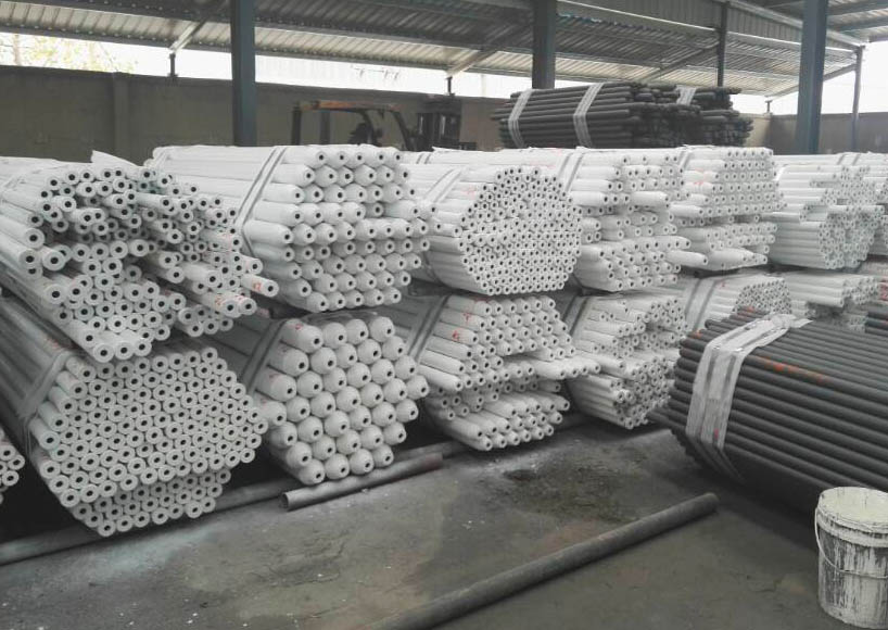 丰镇网架成品待发